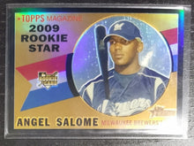 Load image into Gallery viewer, 2009 Topps Heritage Chrome Angel Salome Black Refractor SSP 22/60 C77