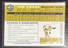 Load image into Gallery viewer, 2009 Topps Heritage Chrome Joe Crede Black Refractor SSP 29/60 CHR118