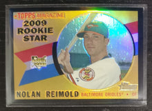 Load image into Gallery viewer, 2009 Topps Heritage Chrome Nolan Retmold Black Refractor SSP 10/60 CHR168