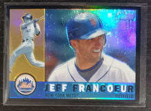 Load image into Gallery viewer, 2009 Topps Heritage Chrome Jeff Francoeur Black Refractor SSP 17/60 CHR158