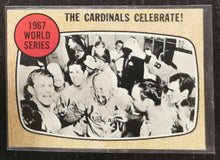 Load image into Gallery viewer, 1968 O-Pee Chee OPC World Series The Cardinals Celebrate! #158