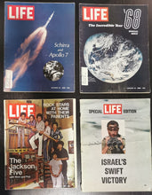 Load image into Gallery viewer, Life Magazine Issued 1968 Oct 25, 1969 Jan 10, 1971 Sept 24, Special Edition