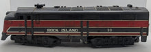 Load image into Gallery viewer, Marx O Gauge Train #99 & Unit, Rock Island E7 Plastic Locomotive (2 Carts)