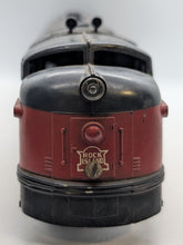 Load image into Gallery viewer, Marx O Gauge Train #99 & Unit, Rock Island E7 Plastic Locomotive (2 Carts)