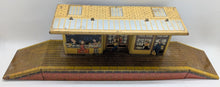 Load image into Gallery viewer, Vintage Train Tinplate Station - Brimtoy - Mettoy - Tri-ang