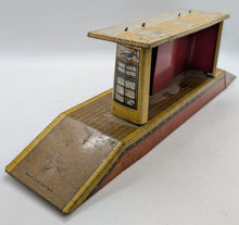 Load image into Gallery viewer, Vintage Train Tinplate Station - Brimtoy - Mettoy - Tri-ang