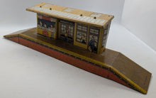 Load image into Gallery viewer, Vintage Train Tinplate Station - Brimtoy - Mettoy - Tri-ang