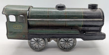 Load image into Gallery viewer, A Mettoy Tin Plate Clock Work Train #490 With Winding Key
