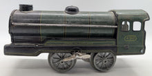 Load image into Gallery viewer, A Mettoy Tin Plate Clock Work Train #490 With Winding Key