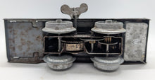 Load image into Gallery viewer, A Mettoy Tin Plate Clock Work Train #490 With Winding Key