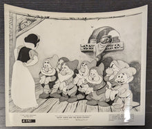 Load image into Gallery viewer, Snow White and the Seven Dwarfs Original Still 8x10 Walt Disney 1970 Release x 4