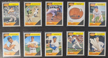 Load image into Gallery viewer, 2009 Topps Heritage Flashback & Mantle Baseball Card Set BF1-BF10 (Complete) NM