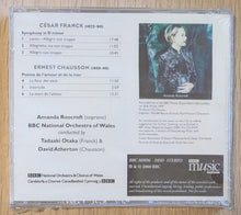 Load image into Gallery viewer, Chausson & Franck Live From Proms BBC Music by Symphony D-minor/Poeme (CD, 2000)