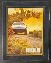 Load image into Gallery viewer, 1975 Bricklin Gullwing SV-1 Vintage Car Sales Brochure Catalog + 22"x18" Poster