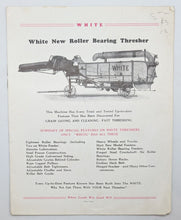 Load image into Gallery viewer, White New Roller Bearing Thresher Booklet