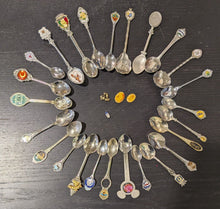 Load image into Gallery viewer, Vintage Souvenir Spoons Lot of 25
