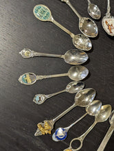 Load image into Gallery viewer, Vintage Souvenir Spoons Lot of 25