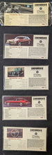 Load image into Gallery viewer, Car And Driver The Cadillac Collection 15 Picture Spec Card Set