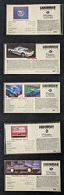 Load image into Gallery viewer, Car And Driver The Cadillac Collection 15 Picture Spec Card Set