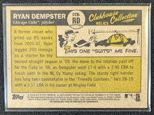 Load image into Gallery viewer, 2010 Topps Heritage Clubhouse Collection, Ryan Dempster, CCR-RD