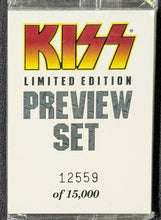Load image into Gallery viewer, 1997 KISS Limited Edition Preview Set 12559 of 15000 SEALED