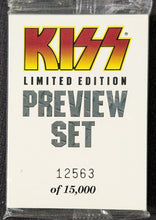 Load image into Gallery viewer, 1997 KISS Limited Edition Preview Set 12563 of 15000 SEALED