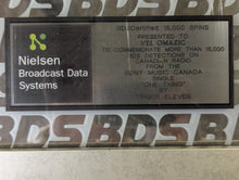 Load image into Gallery viewer, BDS Certified 15,000 Spins Frame For Single "One Thing" CD By Finger Eleven