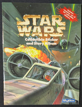 Load image into Gallery viewer, 1996 Star Wars Collectible Stickers And Story Album With Stickers Inside