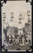 Load image into Gallery viewer, 1910 Ridley College Hockey Team Hockey Cabinet Photos, St. Catharines, Ontario