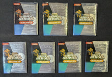 Load image into Gallery viewer, 1996 Marvel Super Heroes Fridge Magnet Packs- 7 Unopened Packs