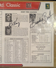 Load image into Gallery viewer, 1993 du Maurier Ltd. Classic Final Round Golf Score Board SIGNED