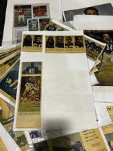 Load image into Gallery viewer, 1956-1960: Vintage Football Newspaper Scrap Collection of 16 pages, in Binder