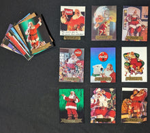Load image into Gallery viewer, 1995 Coca-Cola Series 4 Trading Cards Featuring Santa Claus: S-01 to S-40