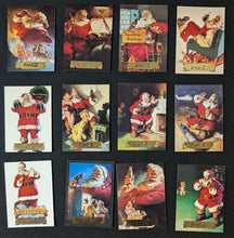 Load image into Gallery viewer, 1995 Coca-Cola Series 4 Trading Cards Featuring Santa Claus: S-01 to S-40