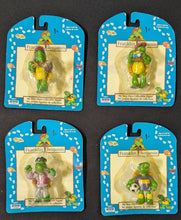 Load image into Gallery viewer, 1986 Franklin the Turtle PVC Figurines 2.5" Vintage Toy Lot of 4