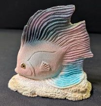 Load image into Gallery viewer, Glittery Pink Fish Figurine