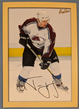 Load image into Gallery viewer, Alex Tanguay Auto "Bee Hive" #182 Framed Card - Avalanche
