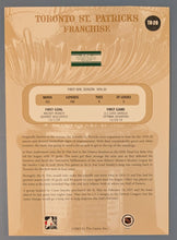 Load image into Gallery viewer, Toronto Arenas "In The Game" #TH-20 Franchise History Card