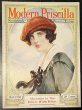 Load image into Gallery viewer, Modern Priscilla Magazine - March 1920 - Vintage Needlework, Fashions & Fiction