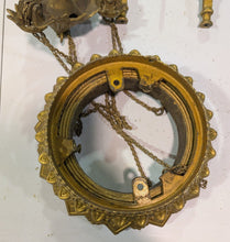 Load image into Gallery viewer, 1872 Ornate Hanging Oil Lamp Frame Parts