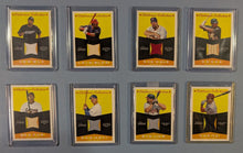 Load image into Gallery viewer, 2006 UD Premier Clubhouse Collection Jersey Relic Lot D (8 Cards)