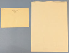 Load image into Gallery viewer, 1964 German Bundeskanzleramt TLS Signed Letter + Envelope to USA Dr. Dossmann
