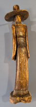 Load image into Gallery viewer, Hand Carved Wood Figurine - Man in Hat - Folk Art