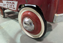 Load image into Gallery viewer, Vintage Fire Dept. Pedal Car - Jet Flow Drive No. 287
