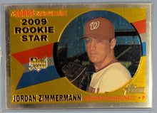 Load image into Gallery viewer, 2009 Topps Heritage Baseball Card - Jordan Zimmermann - CHR159 (C)