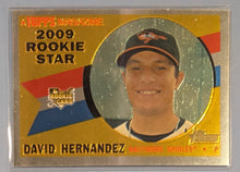 Load image into Gallery viewer, 2009 Topps Heritage Chrome Baseball Rookie Card - David Hernandez - CHR183 (C)