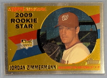 Load image into Gallery viewer, 2009 Topps Heritage Baseball Card - Jordan Zimmermann - CHR159