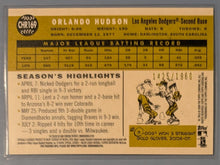 Load image into Gallery viewer, 2009 Topps Heritage Chrome Baseball Card - Orlando Hudson - CHR169