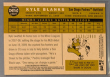 Load image into Gallery viewer, 2009 Topps Heritage Rookie Card Baseball Card - Kyle Blanks - CHR162