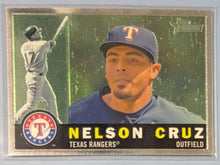 Load image into Gallery viewer, 2009 Topps Heritage Chrome Baseball Card - Nelson Cruz - CHR167